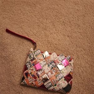 Nahui Ollin Blow Pop Upcycled Wristlet